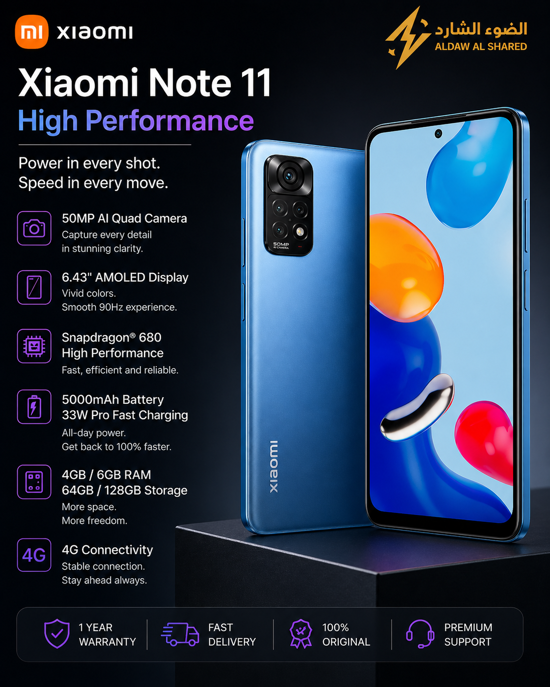Xiaomi Note 11 | High Performance