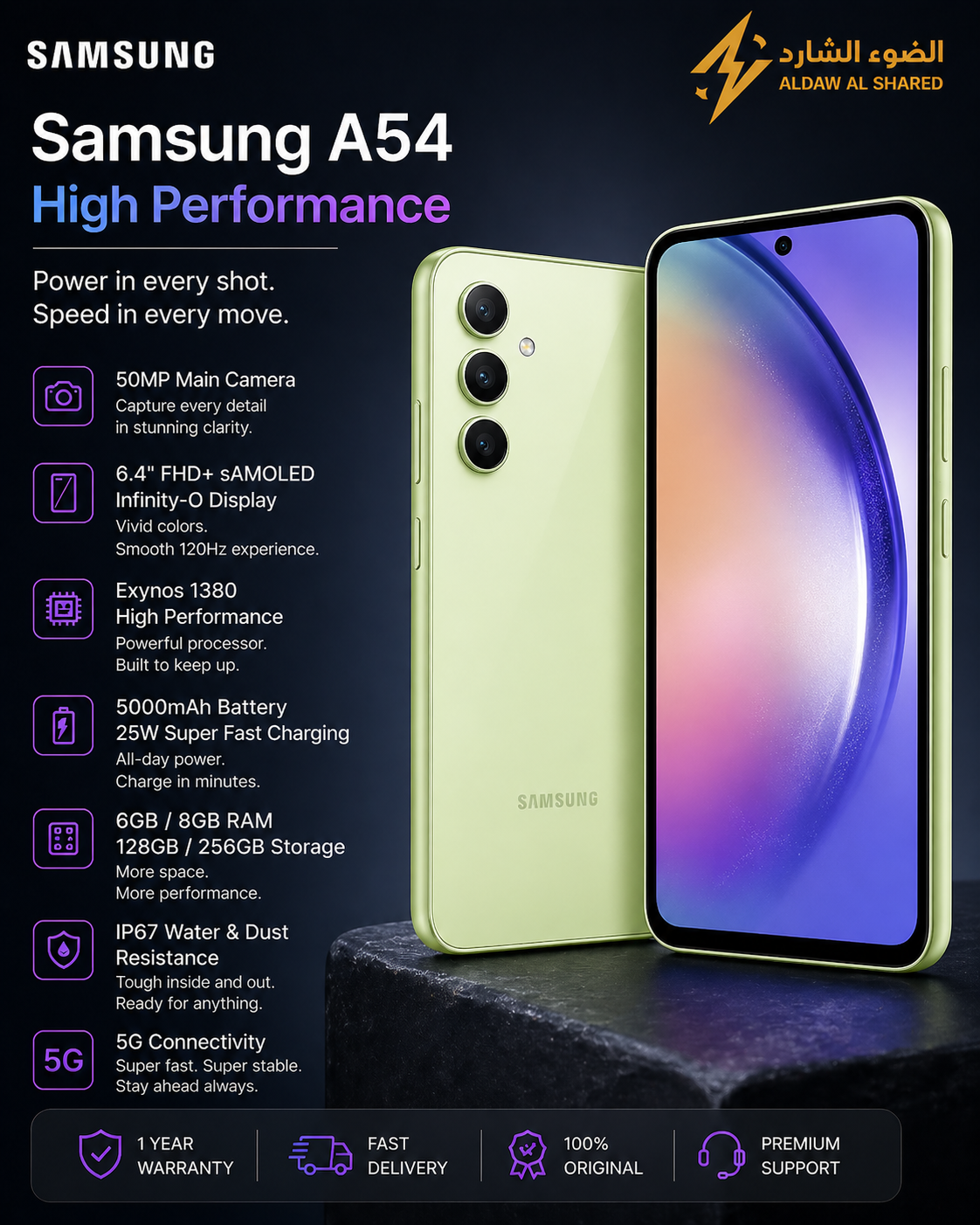 Samsung A54 | High Performance