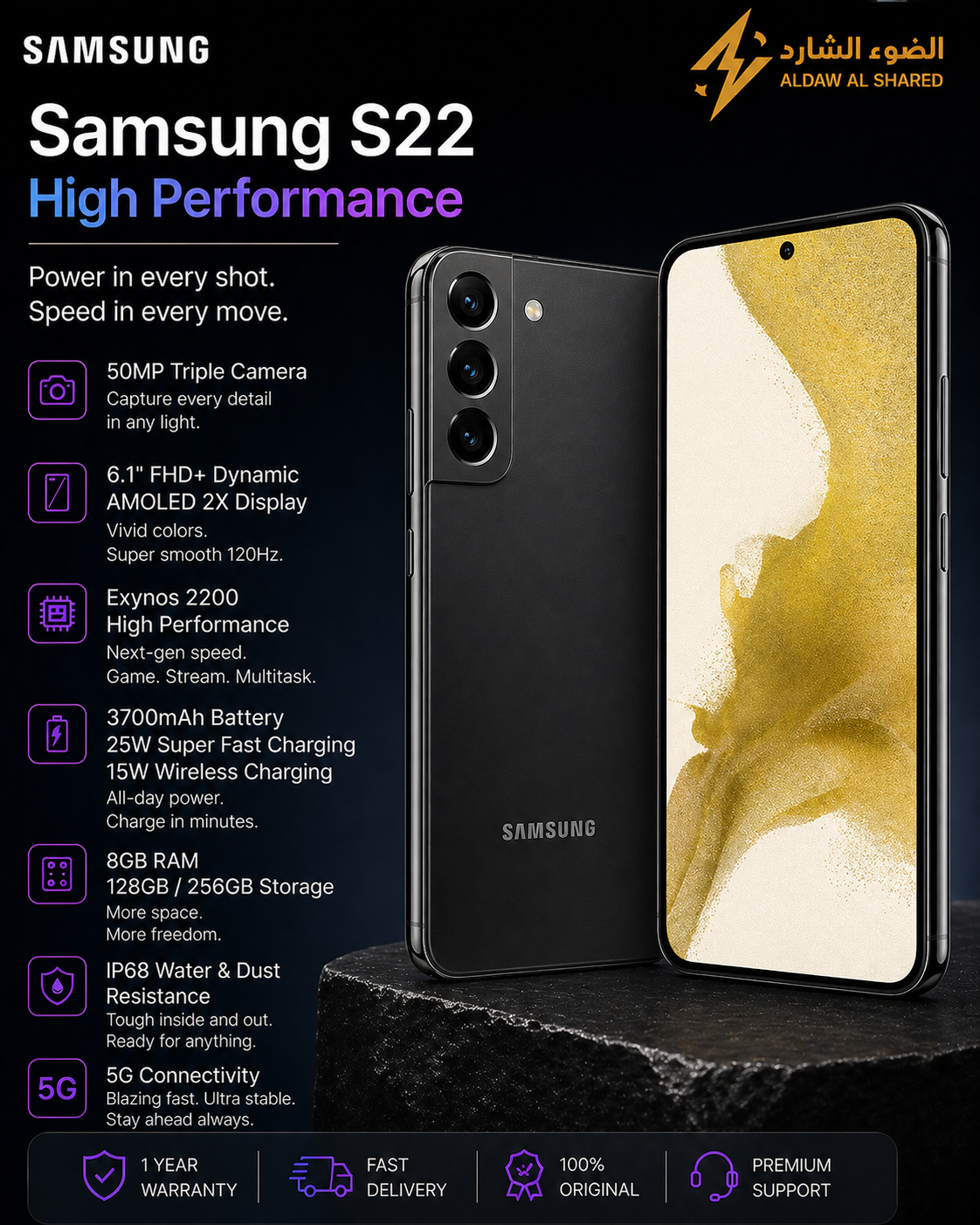 Samsung S22 | High Performance